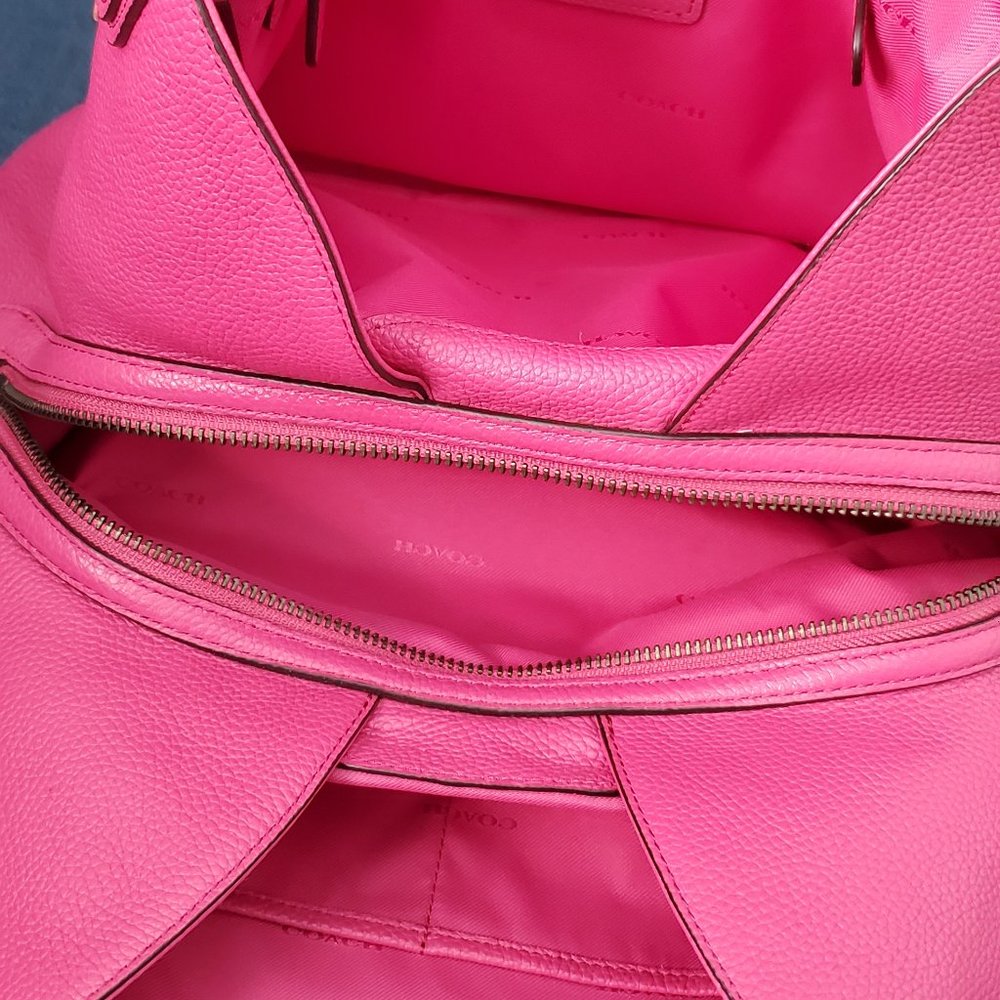 Coach Turnlock Edie 31 Shoulder Bag Floral Rivets - Picture 10 of 12